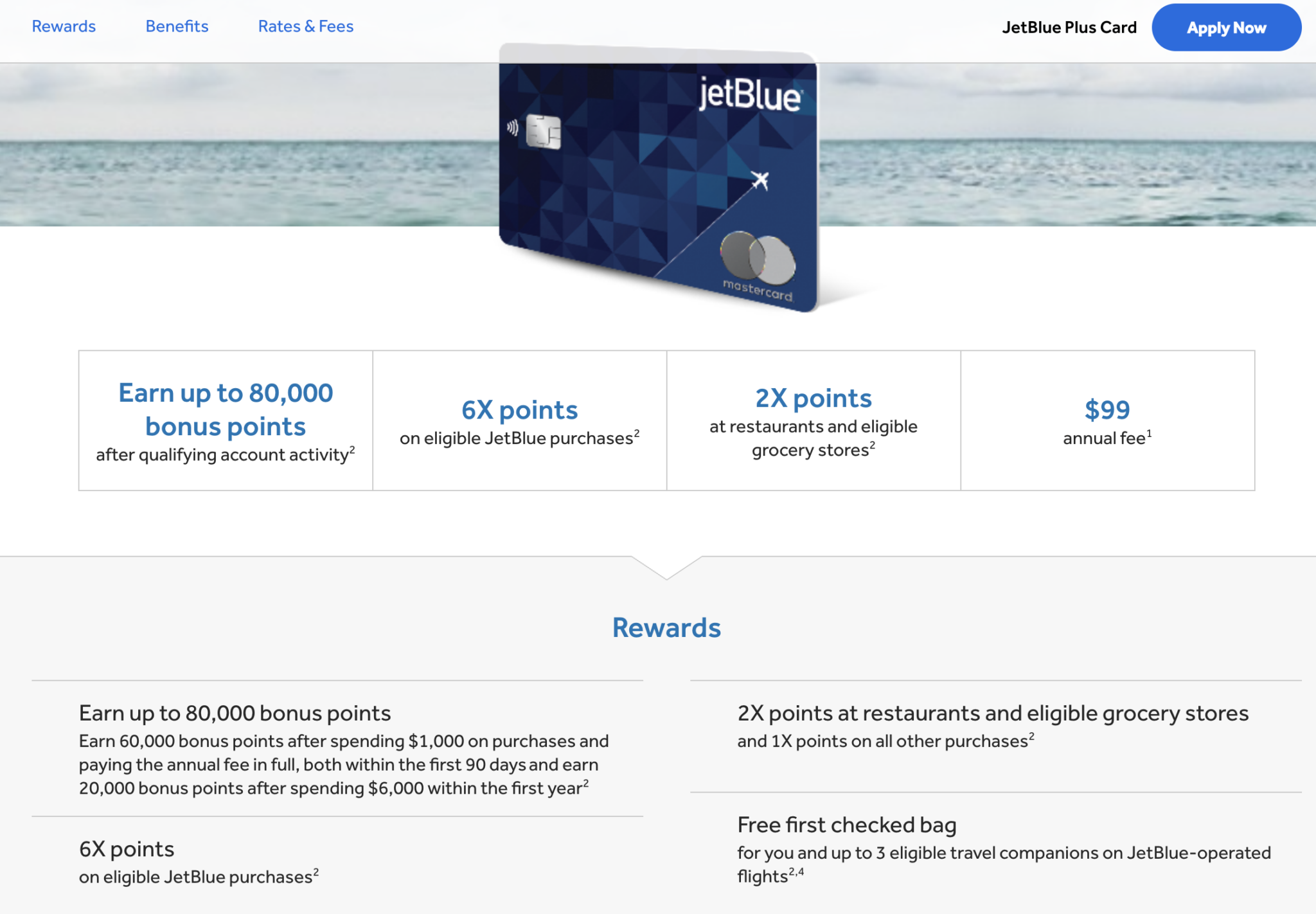 [Expired] (Update) Barclays jetBlue Plus Card – 80,000 Point Bonus